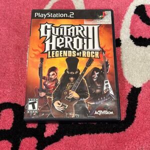 Guitar Hero III: Legends of Rock (Game Disc) PlayStation 2 (PS2)